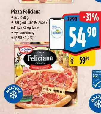 Albert Pizza feliciana • 320-360 g nabídka