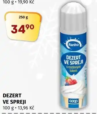 Trefa DEZERT VE SPREJI nabídka