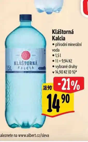 Albert Kláštorná kalcia 1,5 l nabídka