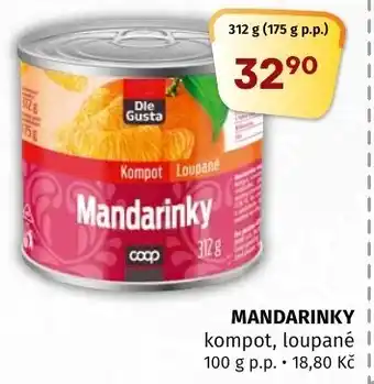 Trefa Mandarinky nabídka