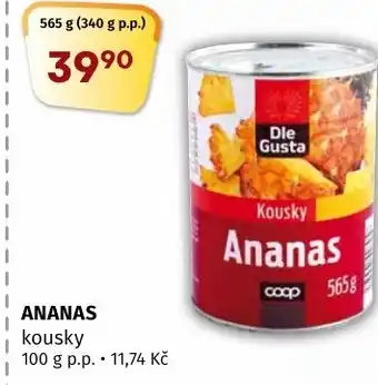 Trefa ANANAS nabídka