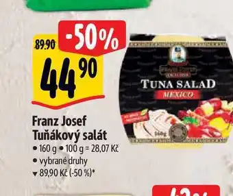 Albert Franz josef tuňákový salát 160 g nabídka