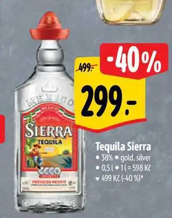 Albert Tequila sierra 0,5 l nabídka