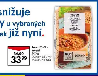 Tesco Tesco čočka zelená nabídka