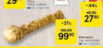 Tesco Křen praný nabídka
