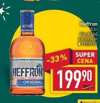 Billa Heffron 0,5l nabídka