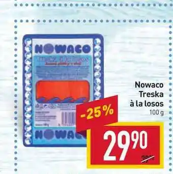 Billa Nowaco treska à la losos 100 g nabídka