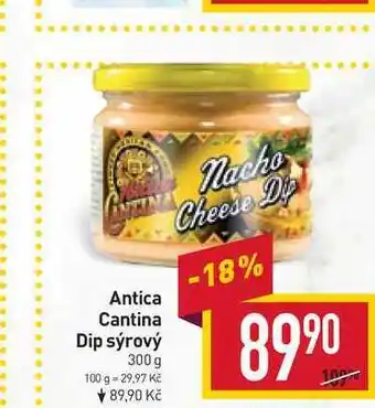 Billa Antica cantina dip sýrový 300 g nabídka