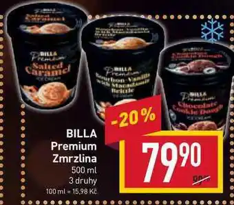 Billa Billa premium zmrzlina 500 ml nabídka