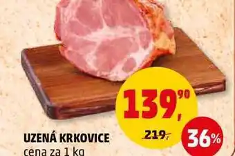 Penny Market Uzená krkovice, 1 kg nabídka
