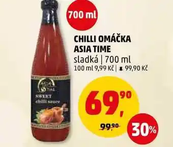 Penny Market Chilli omáčka asia time sladká, 700 ml nabídka