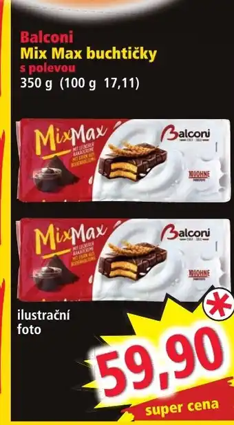 Norma Balconi Mix Max buchtičky s polevou nabídka