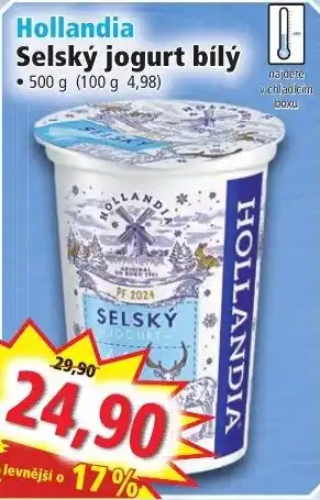 Norma Hollandia Selský jogurt bílý nabídka