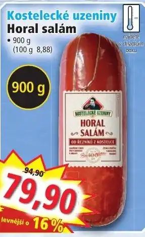 Norma Kostelecké uzeniny Horal salám nabídka