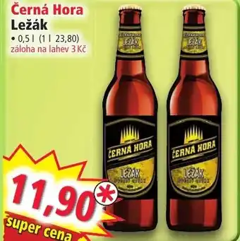 Norma Černá Hora Ležák nabídka