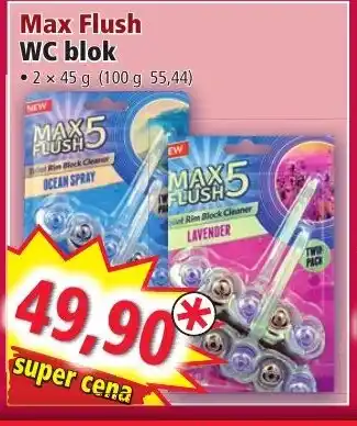 Norma Max Flush WC blok nabídka