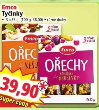 Emco Tyčinky