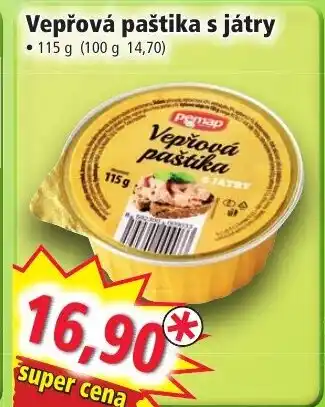 Norma Vepřová paštika s játry nabídka