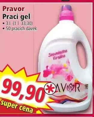 Norma Pravor Prací gel nabídka