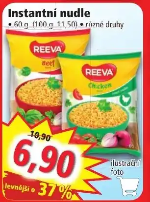 Norma Instantní nudle nabídka