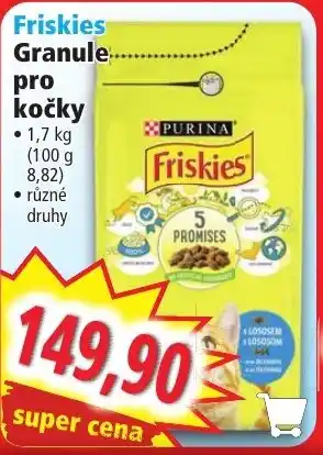 Norma Friskies Granule pro kočky nabídka