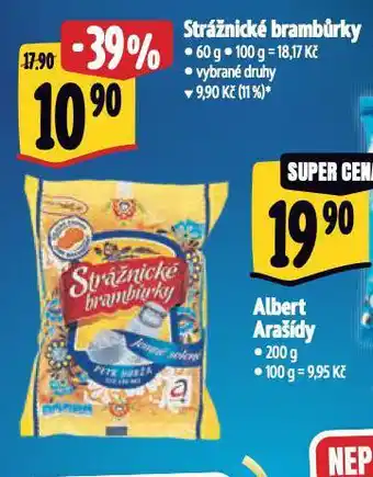 Albert Strážnické brambůrky nabídka