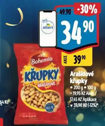 Albert Arašídové křupky nabídka