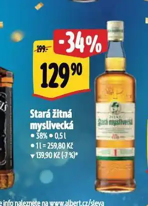 Albert Stará žitná myslivecká nabídka