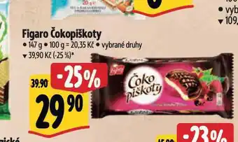 Albert Figaro čokopiškoty nabídka