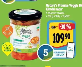 Albert Veggie bio kimchi nabídka