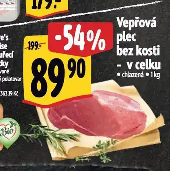 Albert Vepřová plec bez kosti nabídka