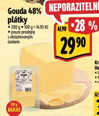 Albert Gouda sýr nabídka