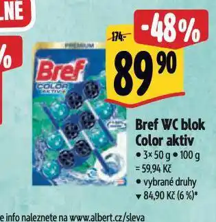 Albert Bref wc blok nabídka