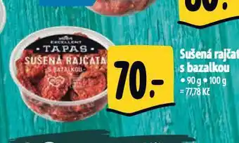 Albert Sušená rajčata s bazalkou nabídka