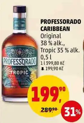 Penny Market Professorado caribbean original 38 % alk., 0,5 l nabídka