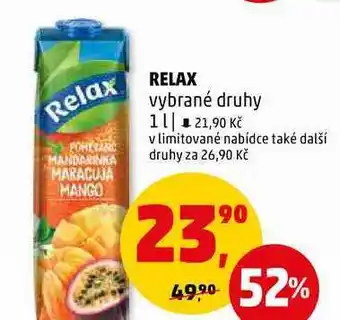 Penny Market Relax vybrané druhy, 1 l nabídka