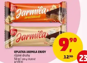 Penny Market Oplatka jarmila enjoy různé druhy, 50 g nabídka