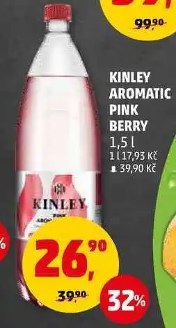 Penny Market Kinley aromatic pink berry, 1,5 l nabídka
