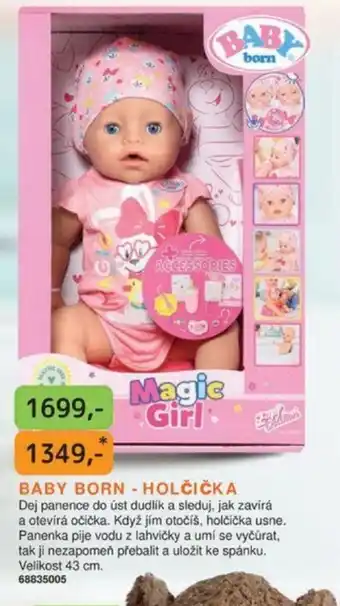 Dráčik BABY BORN - HOLČIČKA nabídka