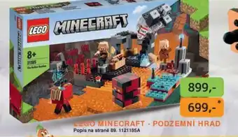 Dráčik LEGO MINECRAFT - PODZEMNÍ HRAD nabídka