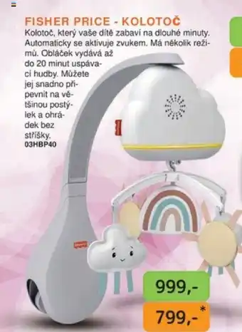 Dráčik FISHER PRICE - KOLOTOČ nabídka