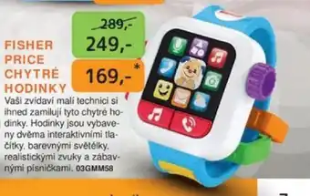 Dráčik FISHER PRICE CHYTRÉ HODINKY nabídka