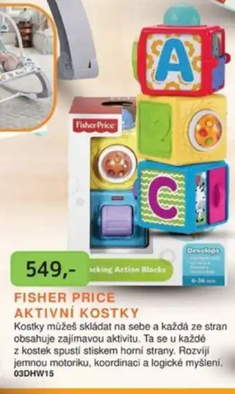 Dráčik FISHER PRICE AKTIVNÍ KOSTKY nabídka