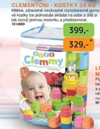 Dráčik CLEMENTONI - KOSTKY 24 KS nabídka