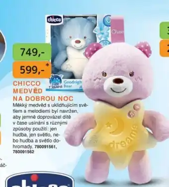 CHICCO MEDVĚD NA DOBROU NOC