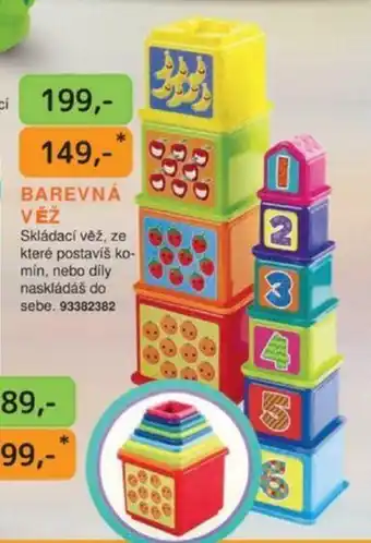 Dráčik BAREVNÁ VĚŽ nabídka