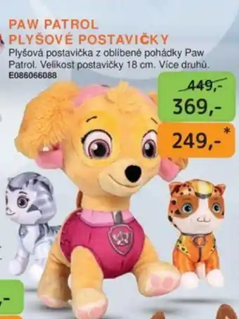 Dráčik PAW PATROL PLYŠOVÉ POSTAVIČKY nabídka