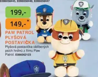 Dráčik PAW PATROL PLYŠOVÁ POSTAVIČKA nabídka