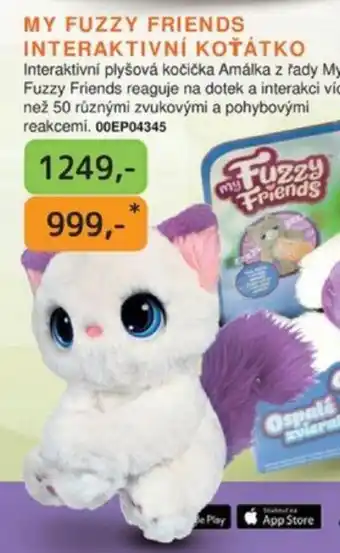Dráčik MY FUZZY FRIENDS INTERAKTIVNÍ KOŤÁTKO nabídka