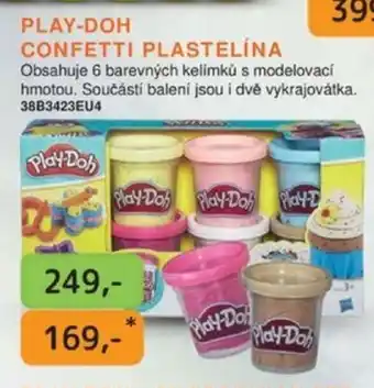 Dráčik PLAY-DOH CONFETTI PLASTELÍNA nabídka